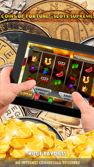 Coins of Fortune - Slots Supreme - FREE Slot Game Galaxy Casino Las Vegas