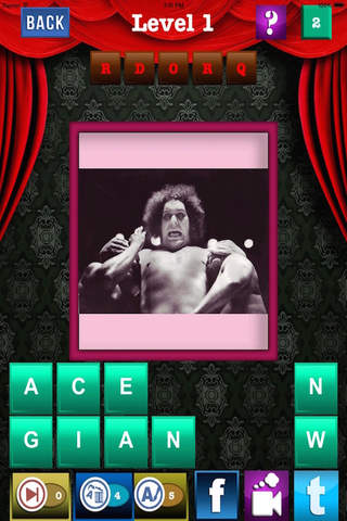 Trivia Guess "~The "Face" "Conclude the Wrestler Name~" Pro screenshot 2