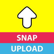 Snap Upload Free For Snapchat - Send photos & videos from your camera roll mobile app icon