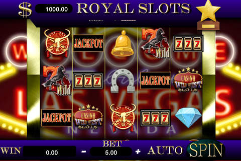 Royal Casino Jackpot - Free Vegas Style Slots Machine screenshot 2