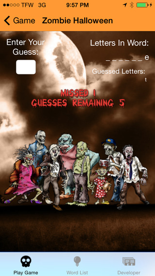 【免費遊戲App】Zombie Halloween-APP點子