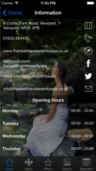 【免費生活App】Health and Serenity Spa-APP點子