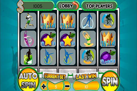 ' AAA Aabe Fitness Slots, Blackjack and Roulette screenshot 3