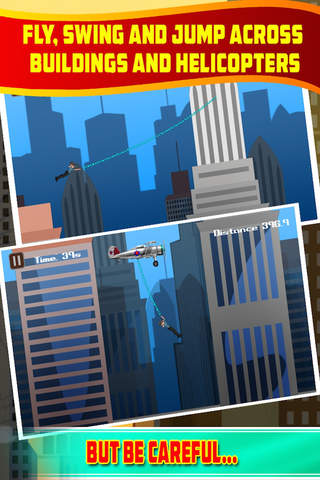 Superhero Family - Fly 'n' Swing Grand City Escape screenshot 2