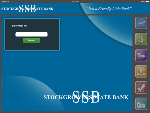 Stockgrowers State Bank for iPad