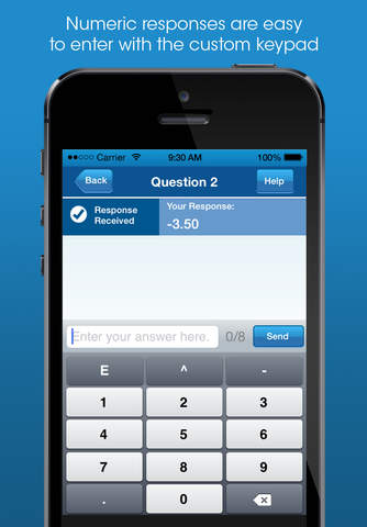 i>clicker GO – Mobile Classroom Clicker screenshot 4