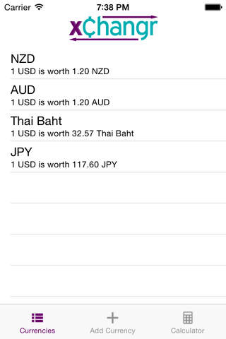 Static Currency Exchange Free screenshot 2