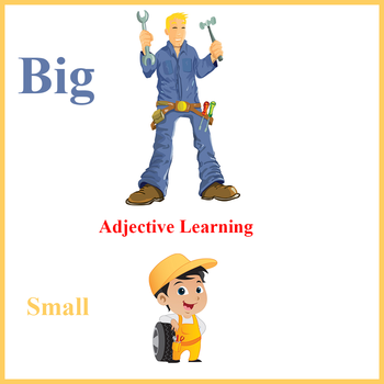 Adjectives Learning For Kids using Flashcards and Sounds- A toddler learning app LOGO-APP點子