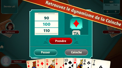 Screenshot 4 Belote.com — Coinche & Belote
