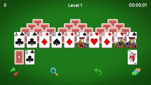 TriPeaks Solitaire for iPhone iPad