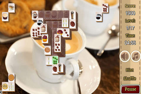 Coffee Mahjong Adventure Solitaire screenshot 2