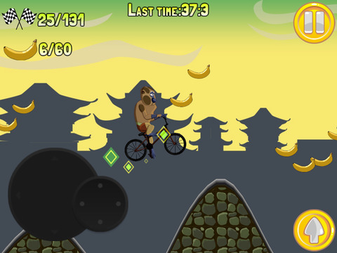 【免費遊戲App】Monkey BMX-APP點子