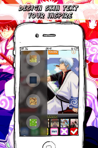 CCMWriter - Manga & Anime Studio Design Text and Photos Fantasy Camera " Gintama “ screenshot 4