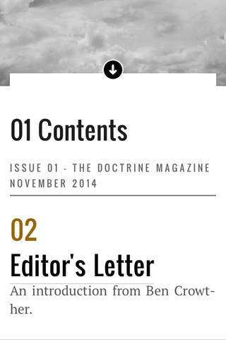 The Doctrine Magazine screenshot 2