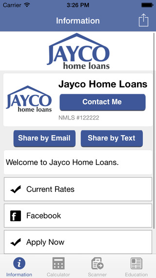 JAYCO Mortgage Calculator