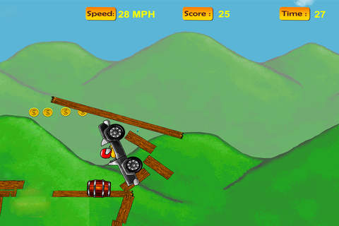 uphill climb simulator: turbo charge car screenshot 2