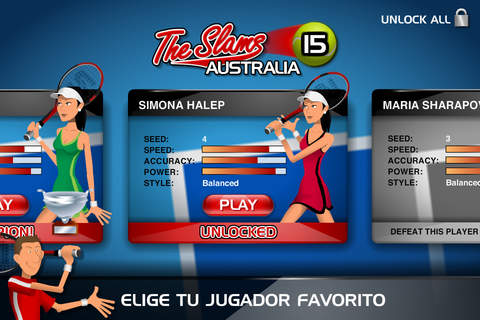 Stick Tennis SA screenshot 4