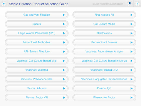 Merck Filter Selector+ screenshot 2