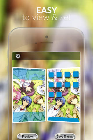 Anime Walls HD Retina Angel Beats! Wallpapers Themes screenshot 3