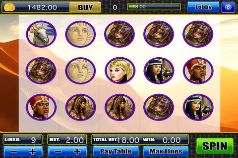 Age of Fire Pharaoh's Slots Way to Play & Win Big Lucky Jackpot in Vegas Casino Free screenshot 3