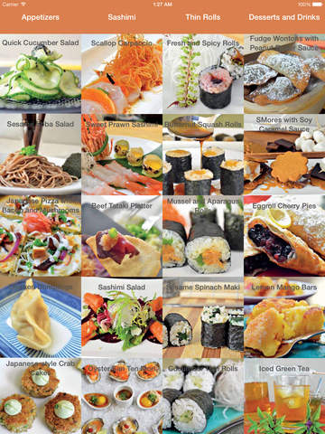 Sushi Recipes for iPad