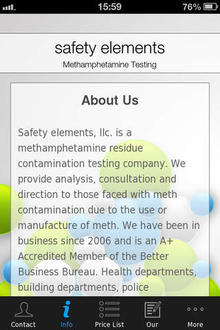 safety elements screenshot 2