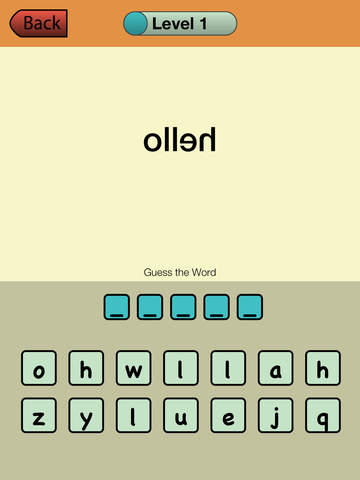 【免費遊戲App】Guess The Mirror Words-APP點子