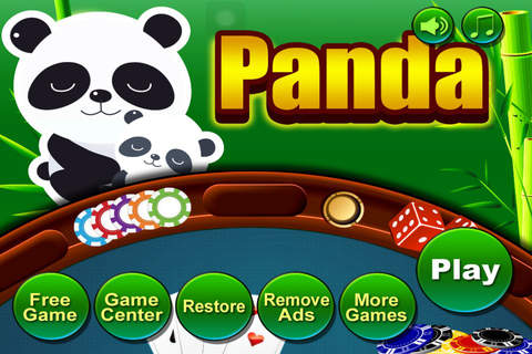 21 Wild Panda Hit the Blackjack Jackpot Casino Gmes screenshot 3
