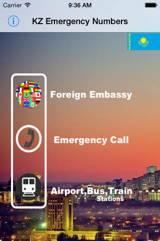 Kazakhstan Emergency Numbers screenshot 2