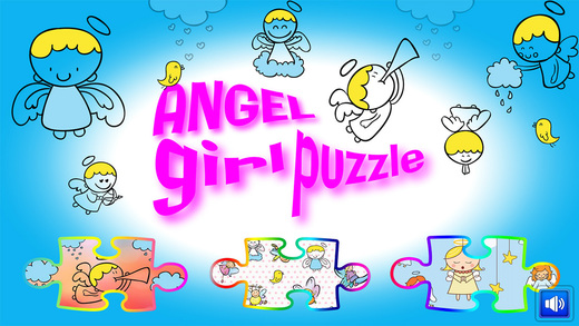 Angel Girl Puzzle Game