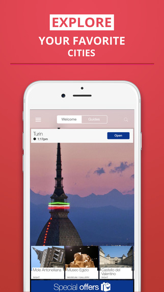 Turin - your travel guide with offline maps from tripwolf guide for sights restaurants and hotels