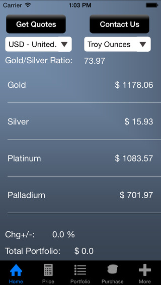 Gold and Silver Price Calculator Free Live gold silver prices portfolios news and charts