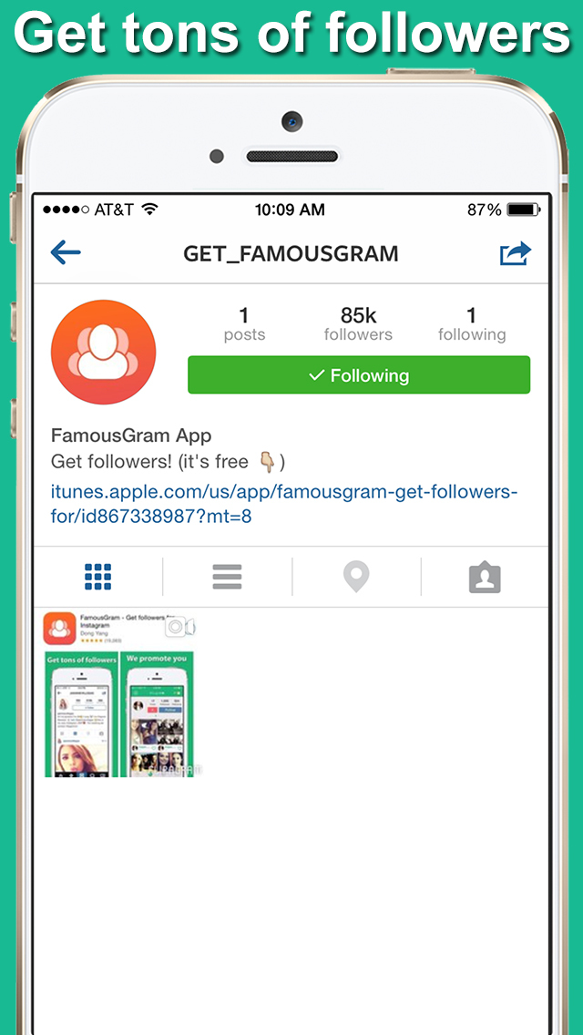 Famousgram Followers for Instagram - Get more followers ... - 640 x 1136 jpeg 234kB