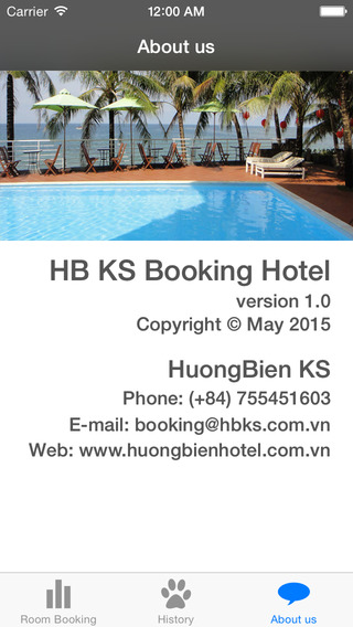 HB KS Booking Hotel App