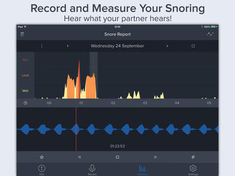 【免費醫療App】SnoreLab - The Snoring Management App-APP點子