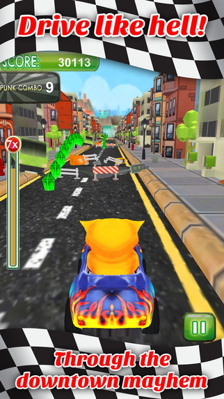 【免費遊戲App】Hoot Of A Ride Go Kart Owl Dash - FREE - Fast City Stunt Rally Race Game-APP點子