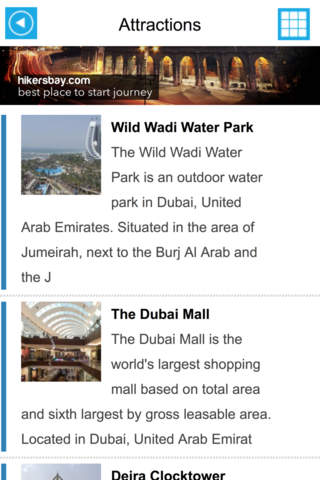 Dubai Offline GPS Map & Travel Guide Free screenshot 3