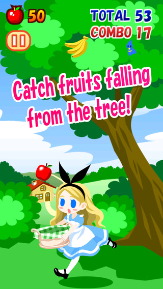 Fruits Catch - Erin and a mysterious magic tree -