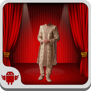 Indian Sherwani Suit LOGO-APP點子