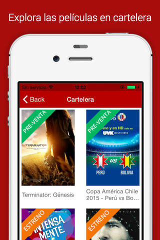 Cinemark Perú screenshot 2