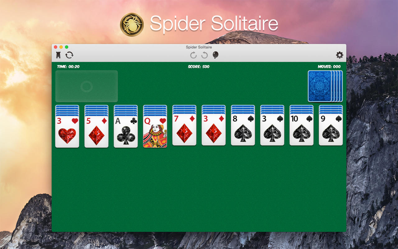 spider solitaire play full screen