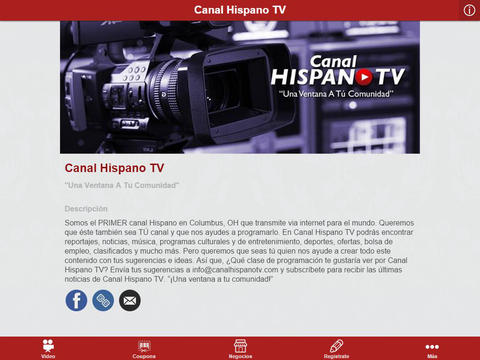 【免費生活App】Canal Hispano TV-APP點子