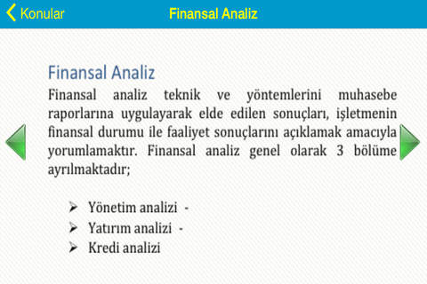 Finansal Analiz screenshot 2