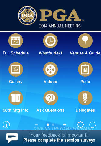 2014 PGA Annual Meeting screenshot 2