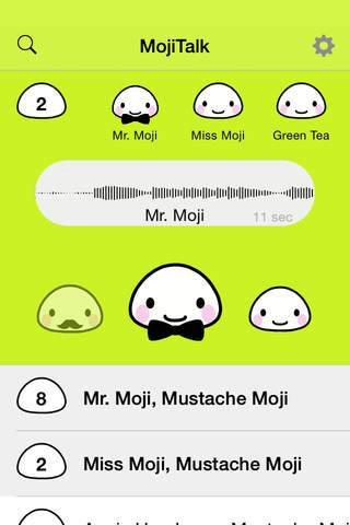 MojiTalk screenshot 2