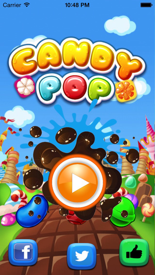 Candy Pop - New Free Bubble Pop Puzzle Games for Kids Girls