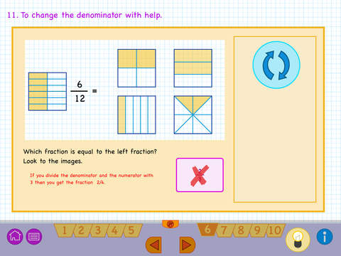 【免費教育App】EduMe - Fractions Math-APP點子