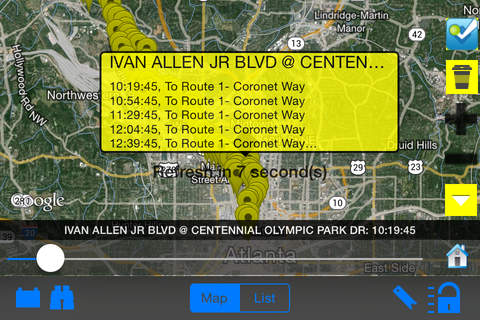 My Next Bus Atlanta Metro (Marta) Edition Pro - Trip Planner screenshot 2