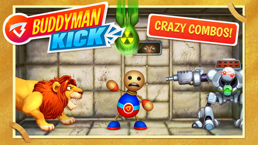 【免費遊戲App】Buddyman™ Kick (by Kick the Buddy)-APP點子