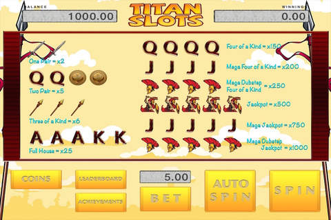 "A+" Titan Slot Machines of Olympus : Tap the 777 Vegas Casino Jackpot Pro screenshot 3